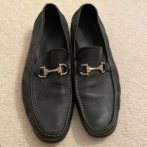 Men’s black Salvatore Ferragamo loafers size 13EE